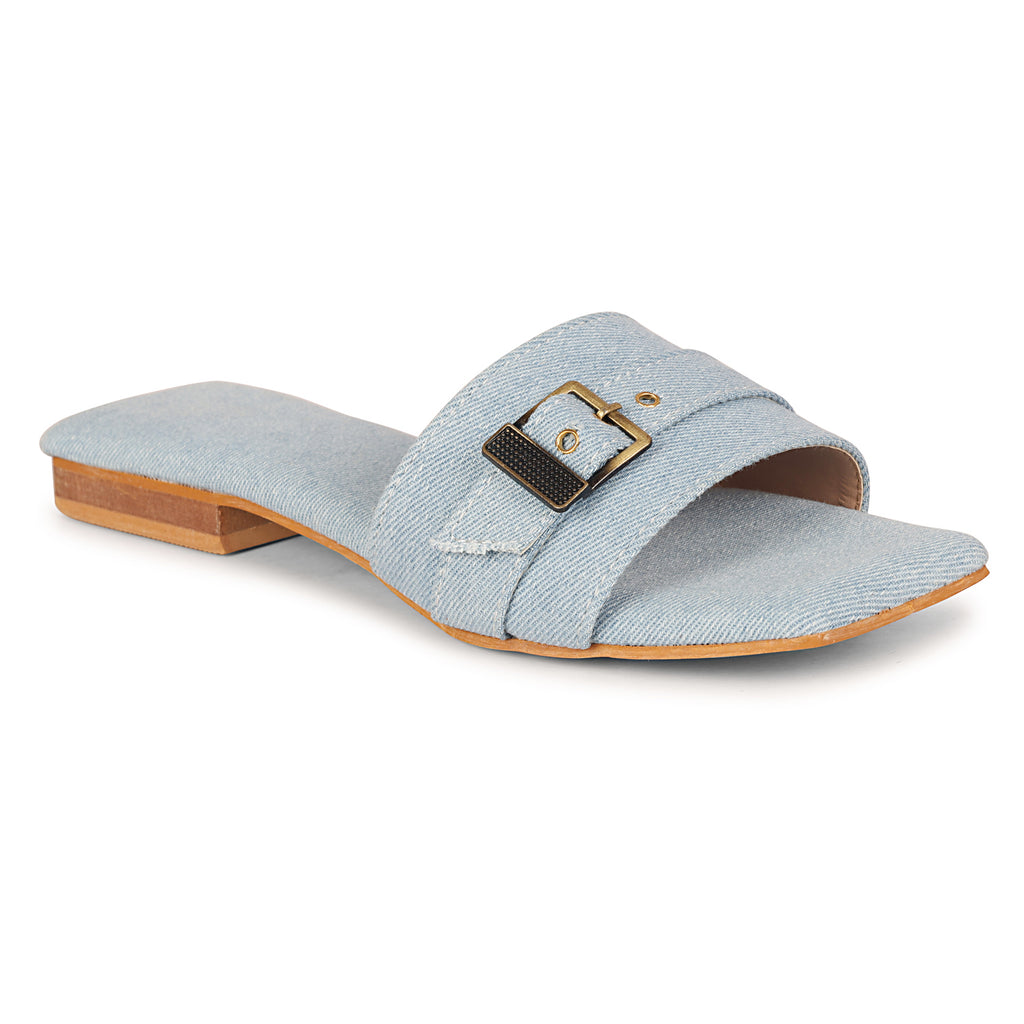 Blue Jeans Flats