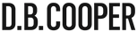 D.B Cooper text in Transparent Backgorund